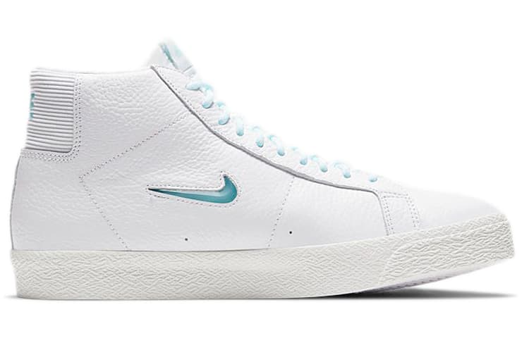 Nike Sb Blazer Mid Premium White Glacier 4