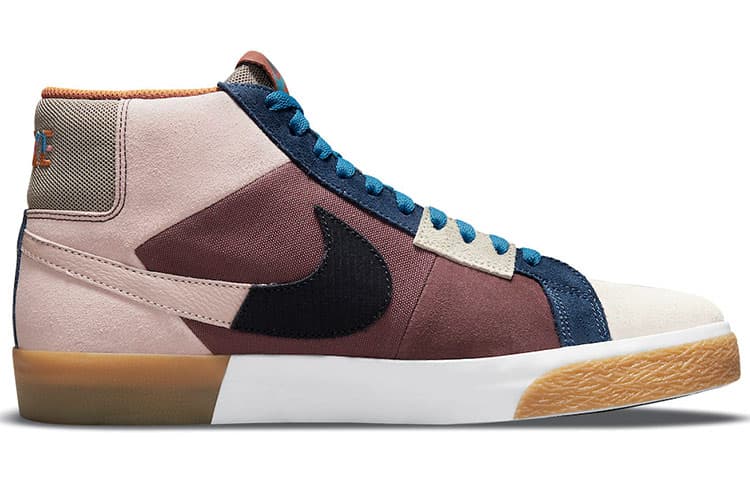 Nike Sb Blazer Mid Mosaic Brown 3