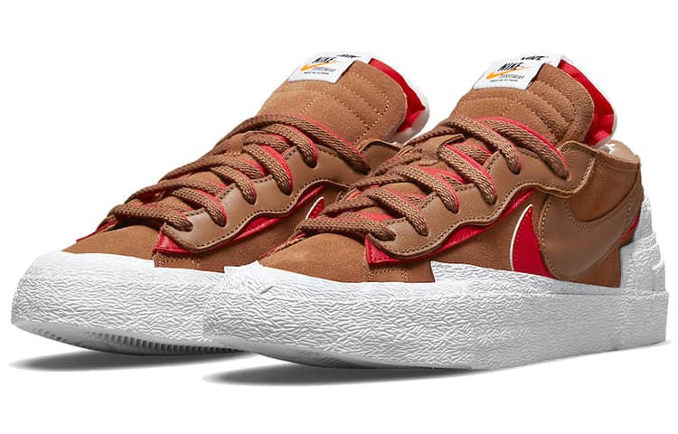 Nike Blazer Low Sacai British Tan 6