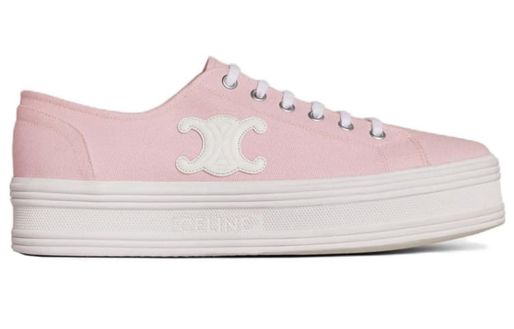 CELINE Stylish Skateboarding Shoes Women's Pink 3