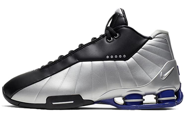 Nike Shox BB4 Black Silver Lapis