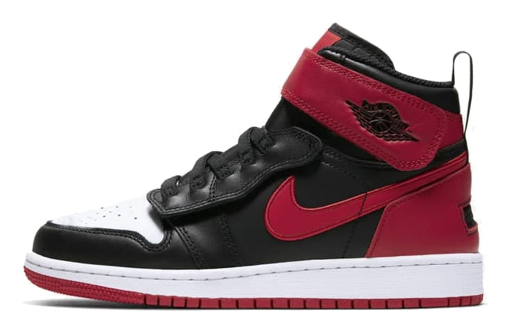 Jordan 1 High FlyEase Bred White Toe GS 2