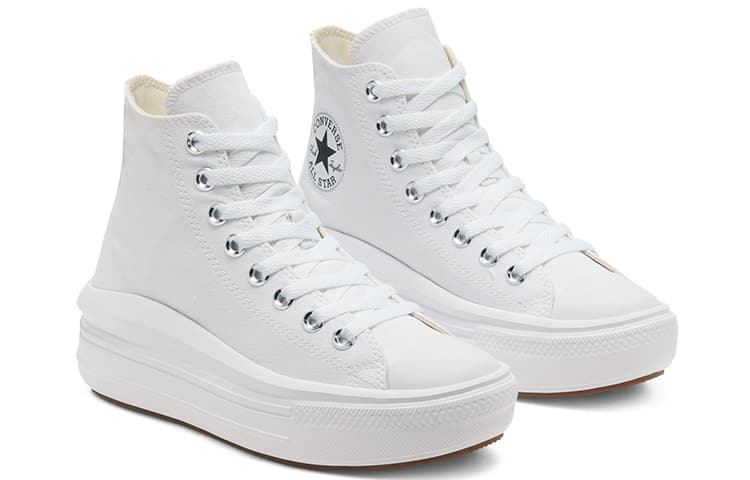 Converse Chuck Taylor All Star Move Hi White Women's 5