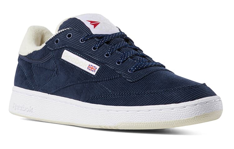 Reebok Unisex Club C 85 Corduroy Sneakers Blue 6