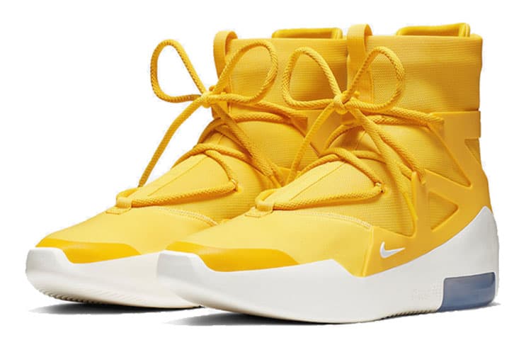 Nike Air Fear Of God 1 Yellow 5