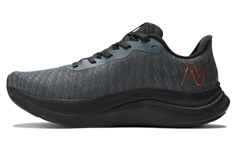 New Balance NB FuelCell Propel V4 Anti Slip Wear Resistant Low Top Running Shoes Unisex Black Orange