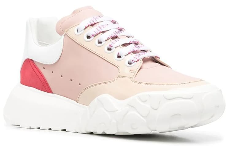 Alexander McQueen Court Trainer Slip-Resistant Sports Casual Shoes Women's Multicolor 3