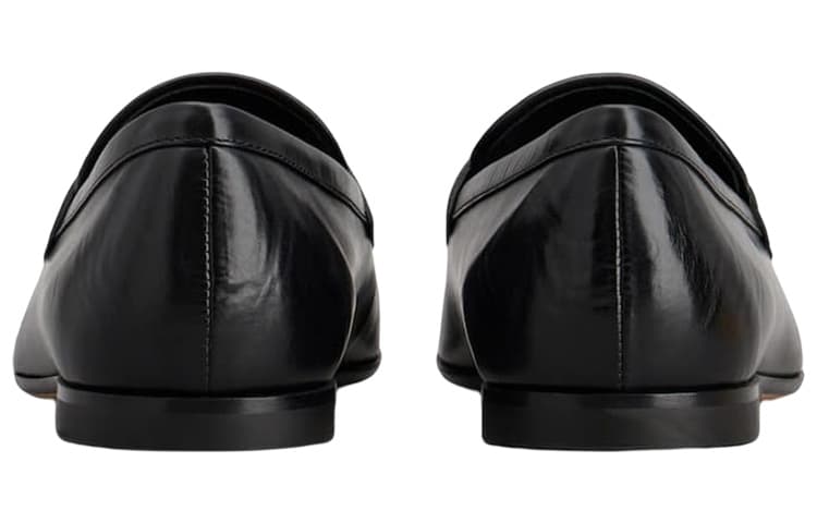 TOD'S Logo Plaque Slip-On Loafers 4