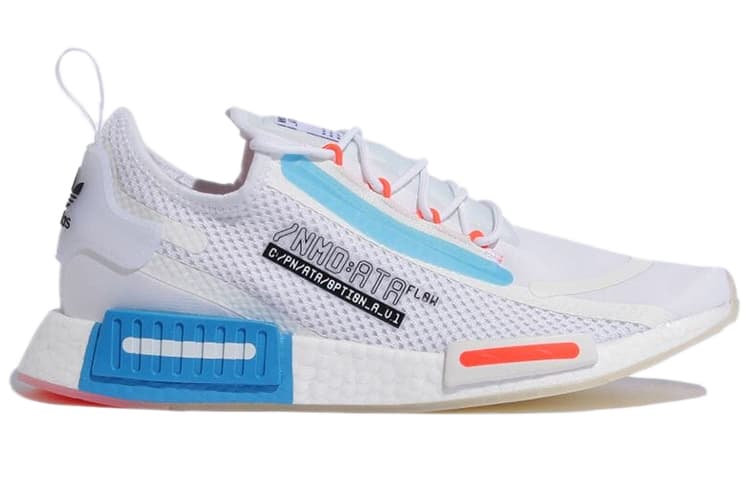 Adidas Originals Nmd R1 Spectoo White Shock Blue 3