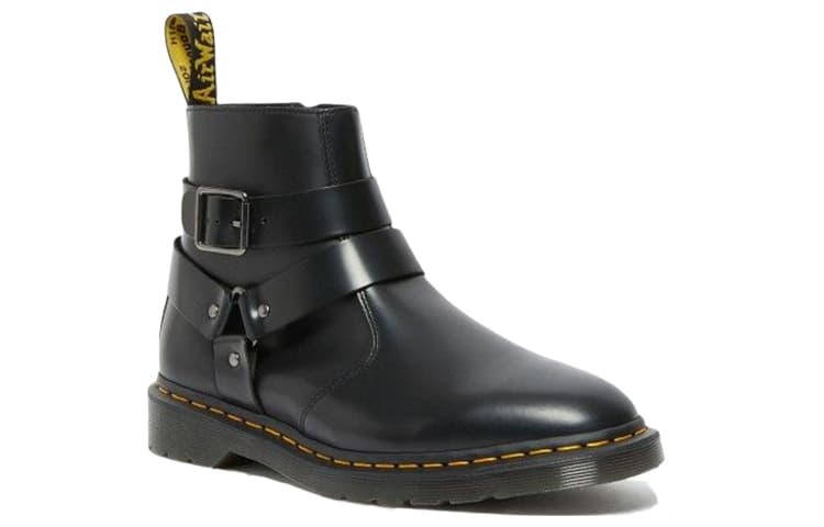 Dr.Martens Jaimes Leather Harness Chelsea Boots 'Black' 4