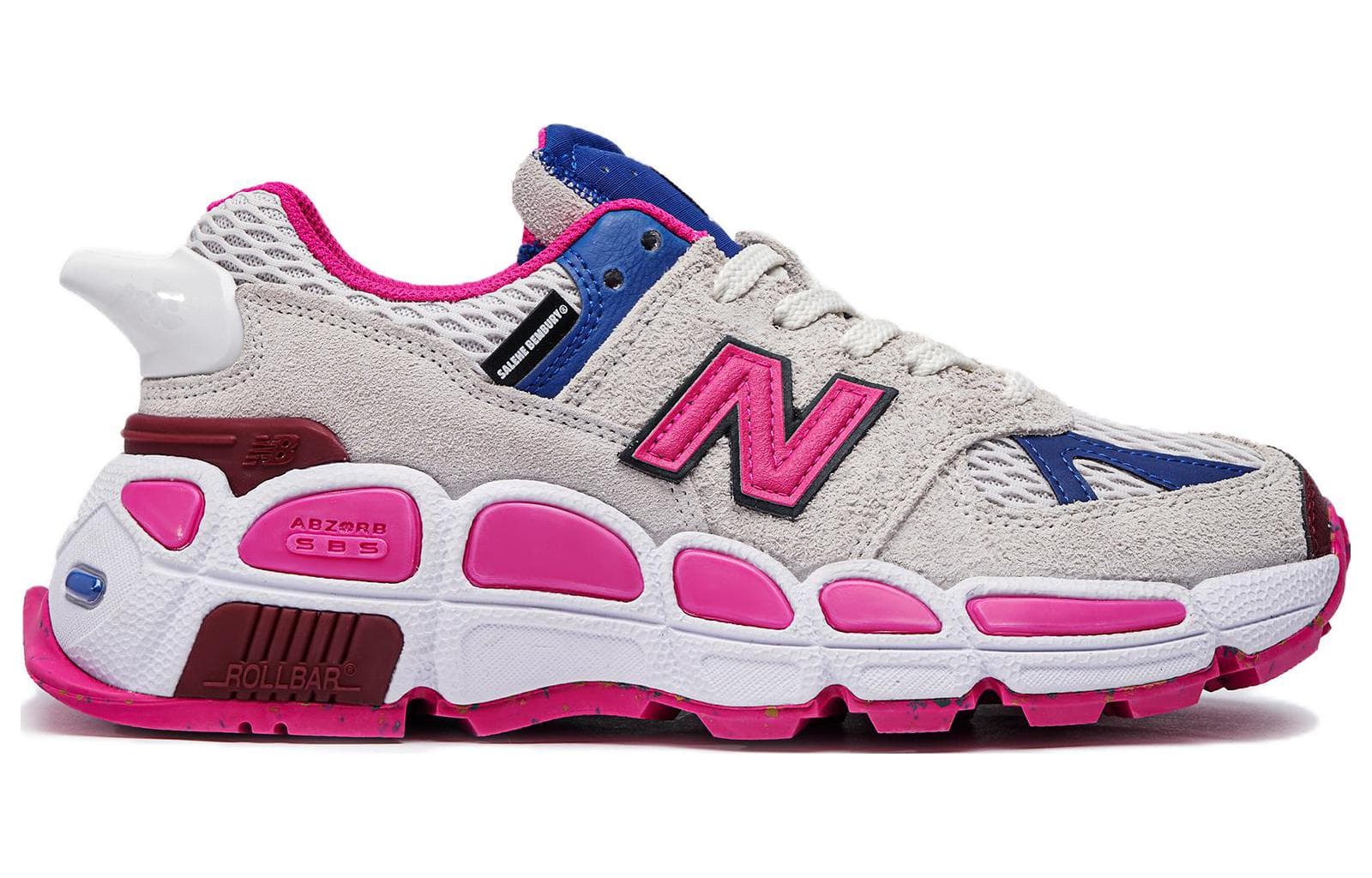 New Balance 574 Yurt Salehe Bembury Universal Communication Workwear White 3