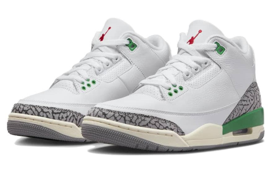 JORDAN 3 Retro Lucky Green Women's 5