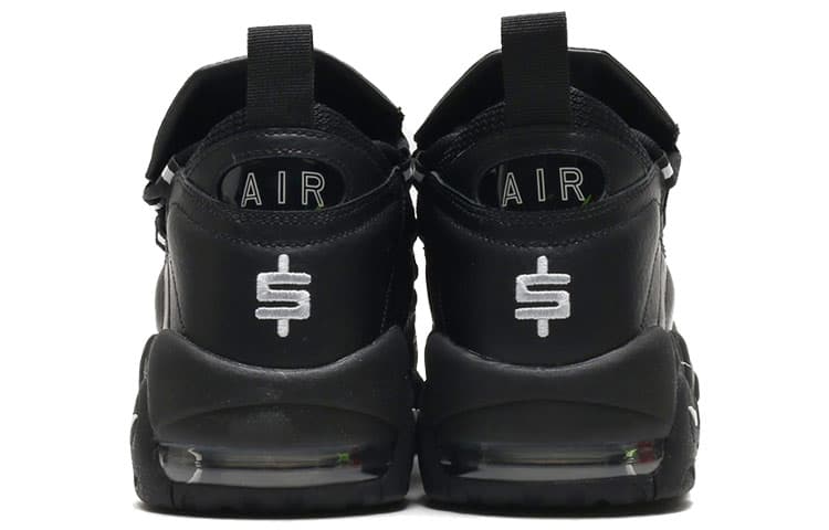 Nike Air More Money Black Metallic Silver Men's 6