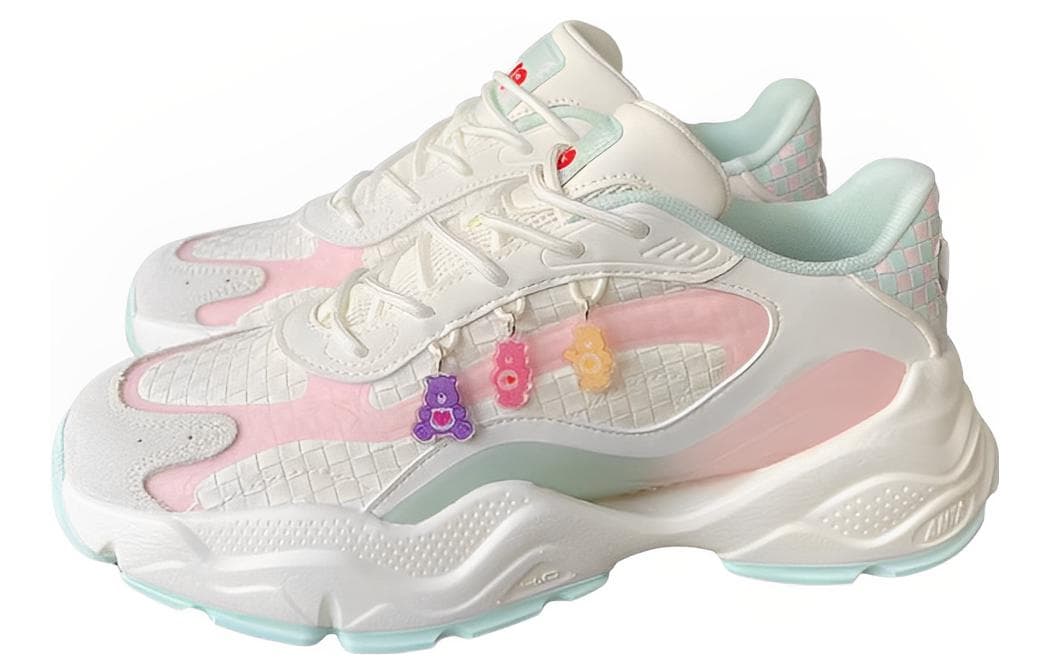 ANTA Casual Shoes Women's Low-Top White Pink 5