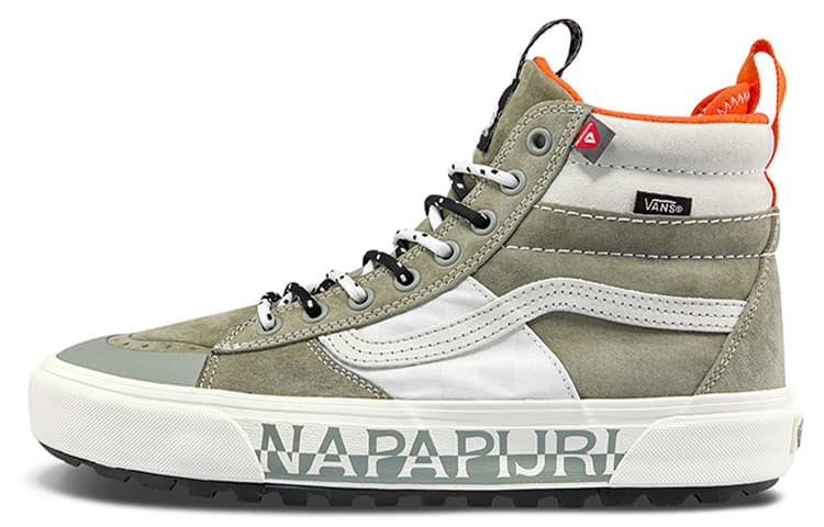 Vans Napapijri X SK8 HI Mte 2 'Gray White' 2