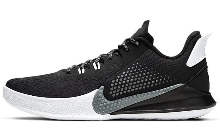Nike Mamba Fury Black White Smoke Grey 2