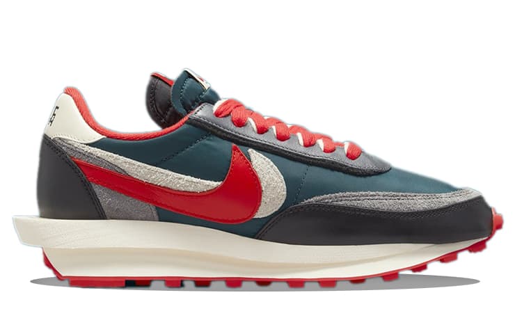 Nike Ld Waffle Sacai Undercover Midnight Spruce University Red 4