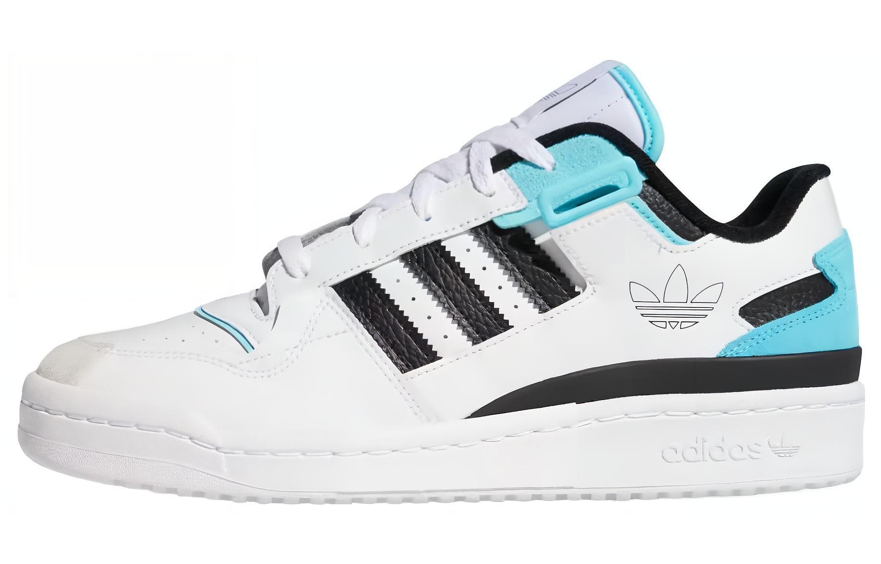 Adidas Originals Forum Exhibit Low Aqua