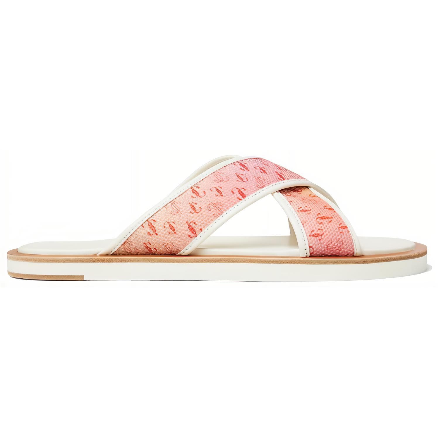 Jimmy Choo Stylish Sandals Men's Sunset Color 3