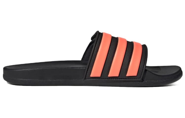 Adidas Neo Neo Adilette Comfort Adj 'Black Pink' 4