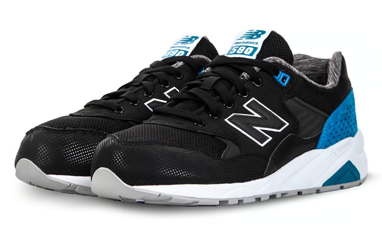 New Balance 580 Black/Blue 5