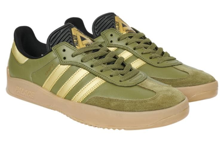 Adidas Originals Puig Samba Palace Olive Gold 3