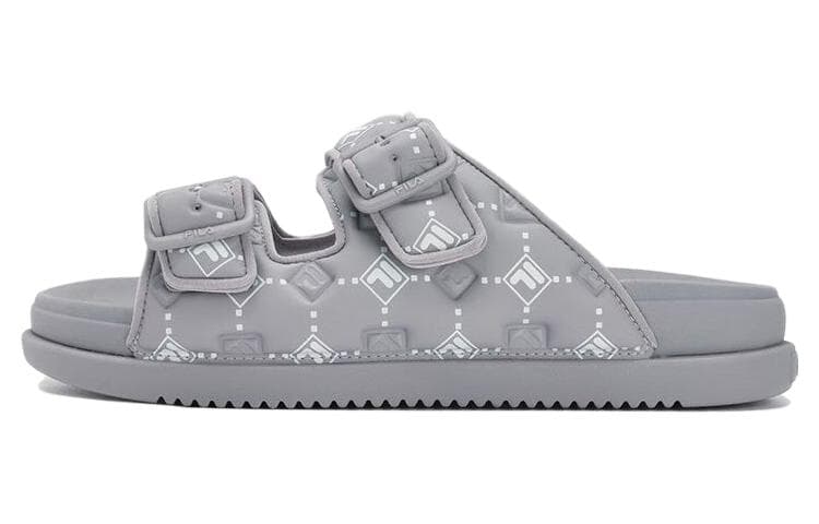 FILA Lucia Fashion Slides 'Grey White' 2