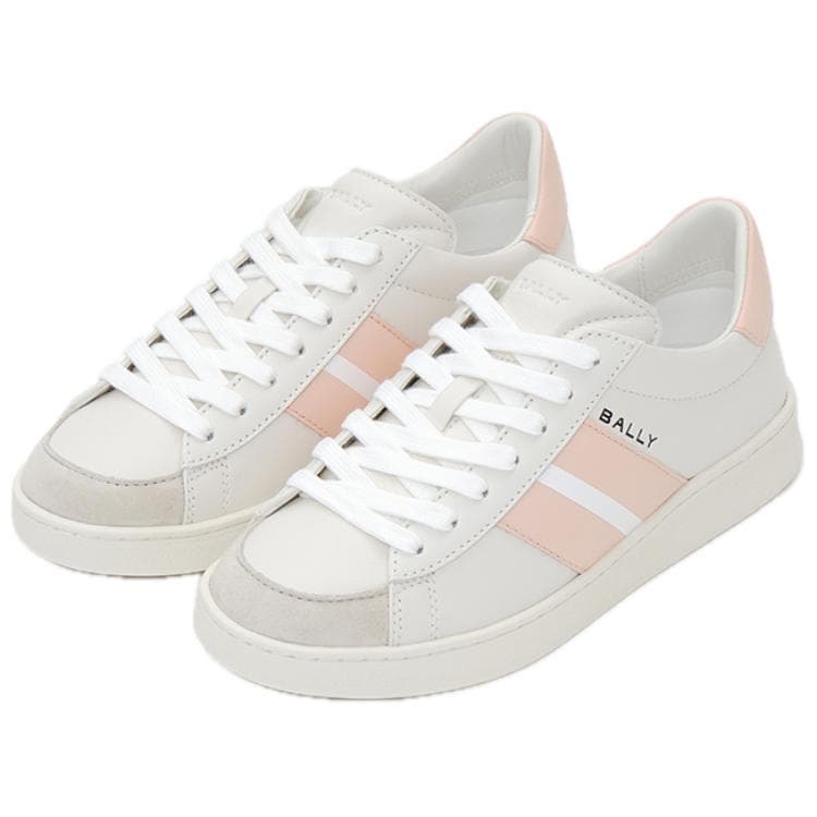 BALLY Low-Top Skateboard Shoes Women's White 3
