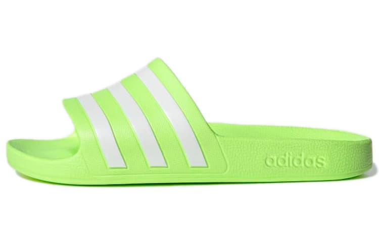 Adidas Adilette Aqua Slides 'Signal Green' Women's