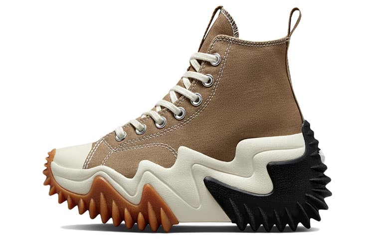 Converse Run Star Motion Platform Seasonal Color Sand Dune Black 2