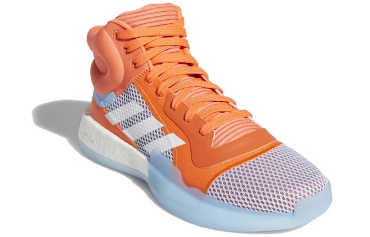 Adidas Marquee Boost Hi Res Coral Blue 3
