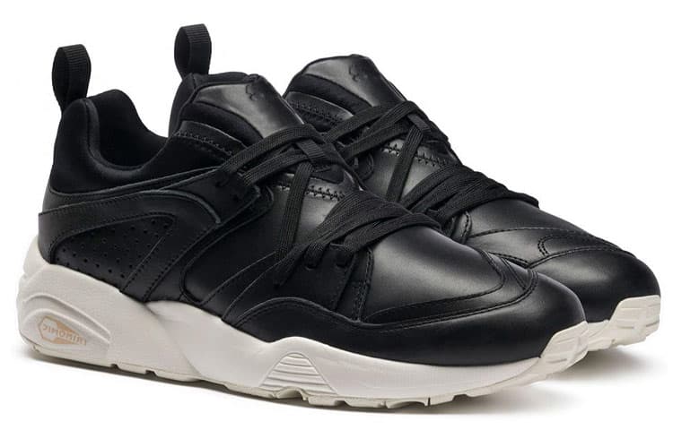 PUMA Blaze Of Glory Low Top Running Shoes Black/White 3