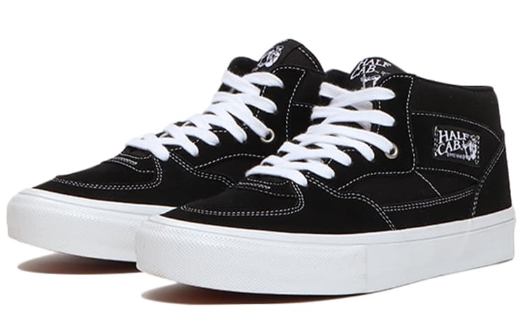 Vans Skate Half Cab Black White 4