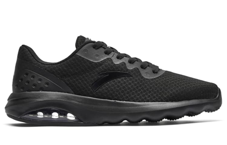 Anta Cushioned Wear-Resistant Breathable Low-Top Casual Shoes Men's Black 4