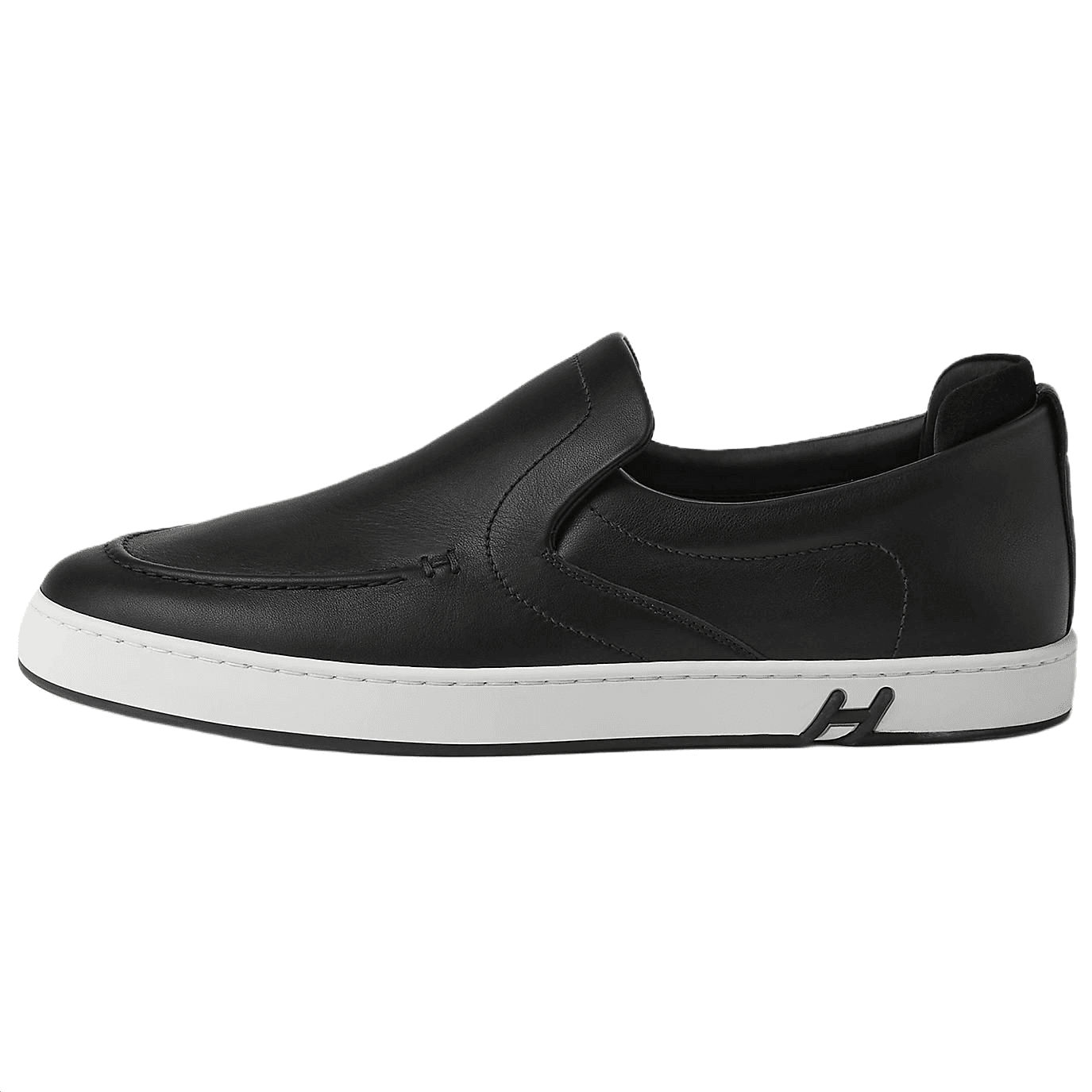 HERMES Kiddy Casual Shoes Men's Black 2