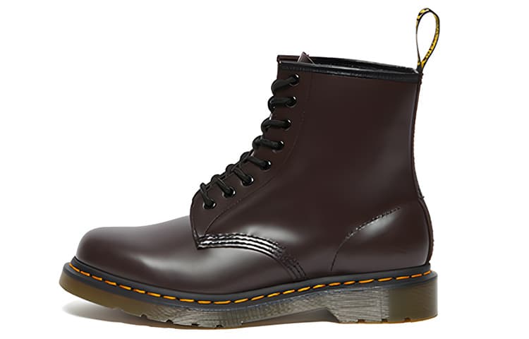 Dr.Martens 8 Martin Boots Unisex Deep Red