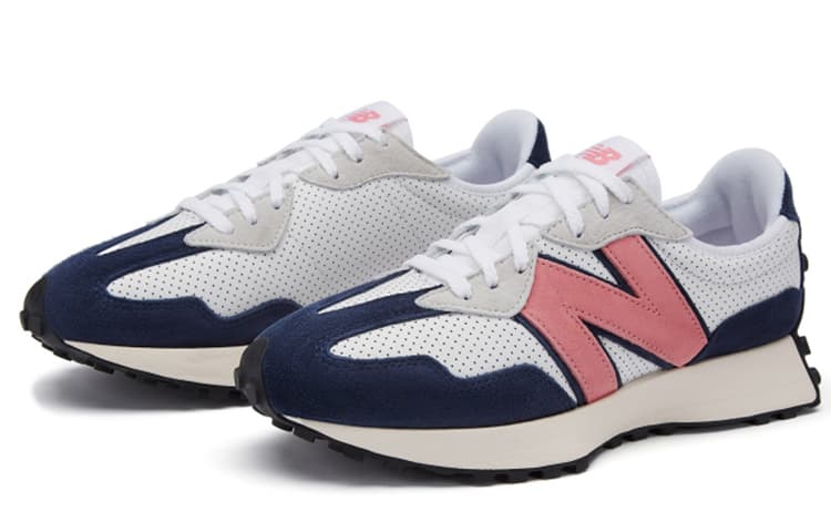 New Balance 327 White Natural Pink 6