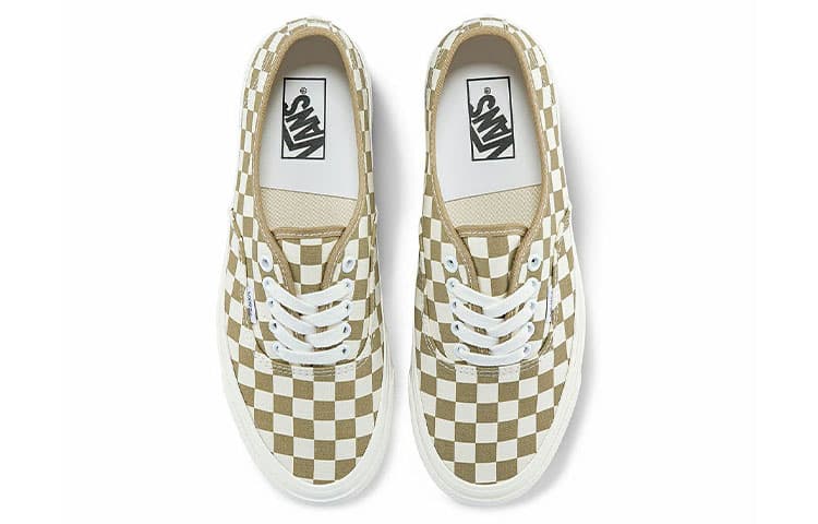 Vans Style 44 Low Tops Casual Skateboarding Shoes Unisex Brown White 6