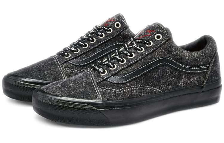 Vans Old Skool Lx Jim Goldberg Acid Wash Denim Black 6