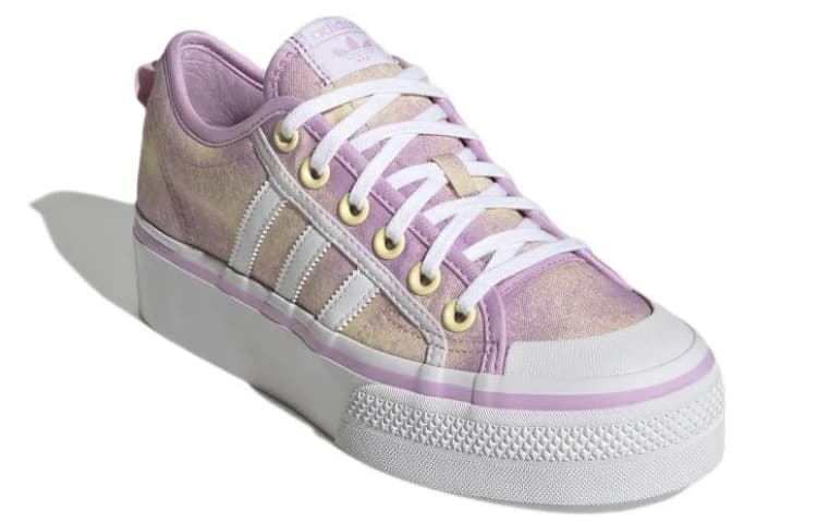 Nizza Women's Adidas Originals Platform 'Bliss Lilac Almost Yellow' Women's 5