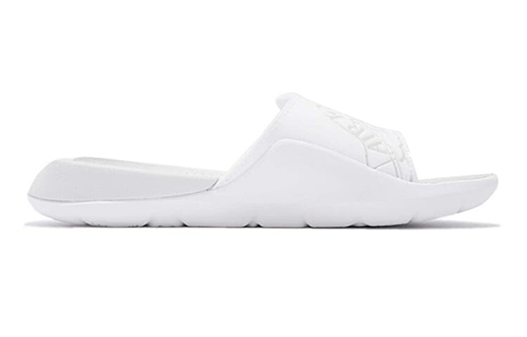 JORDAN Hydro 7 Slides White Platinum GS 4