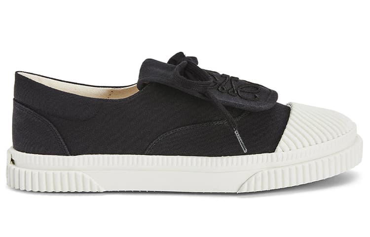 LOEWE Wear resistant And Lightweight Low Top Canvas Shoes Women's 4