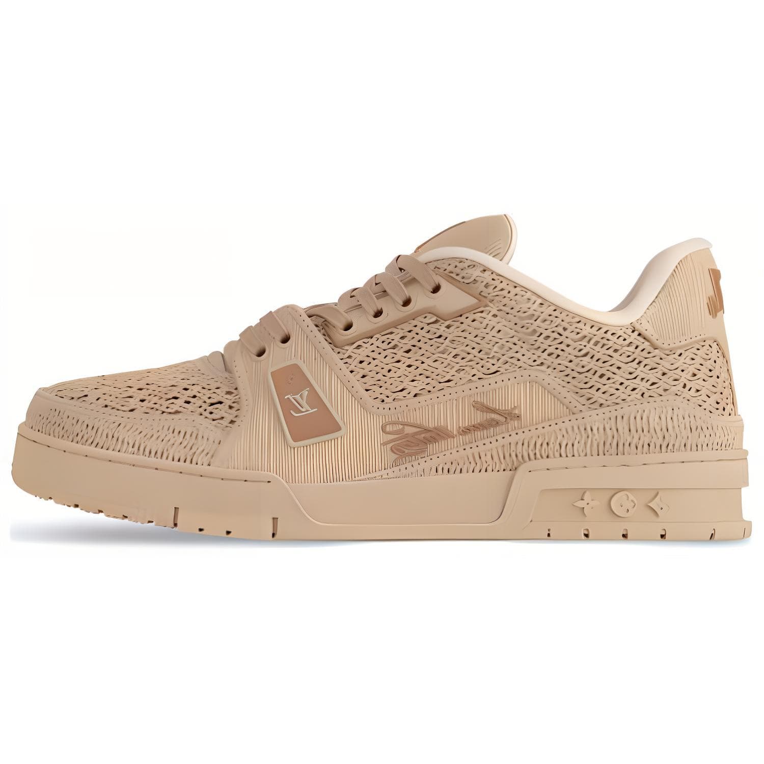 LOUIS VUITTON Pharrell Williams X LOUIS VUITTON Trainer 'Raffia' 2