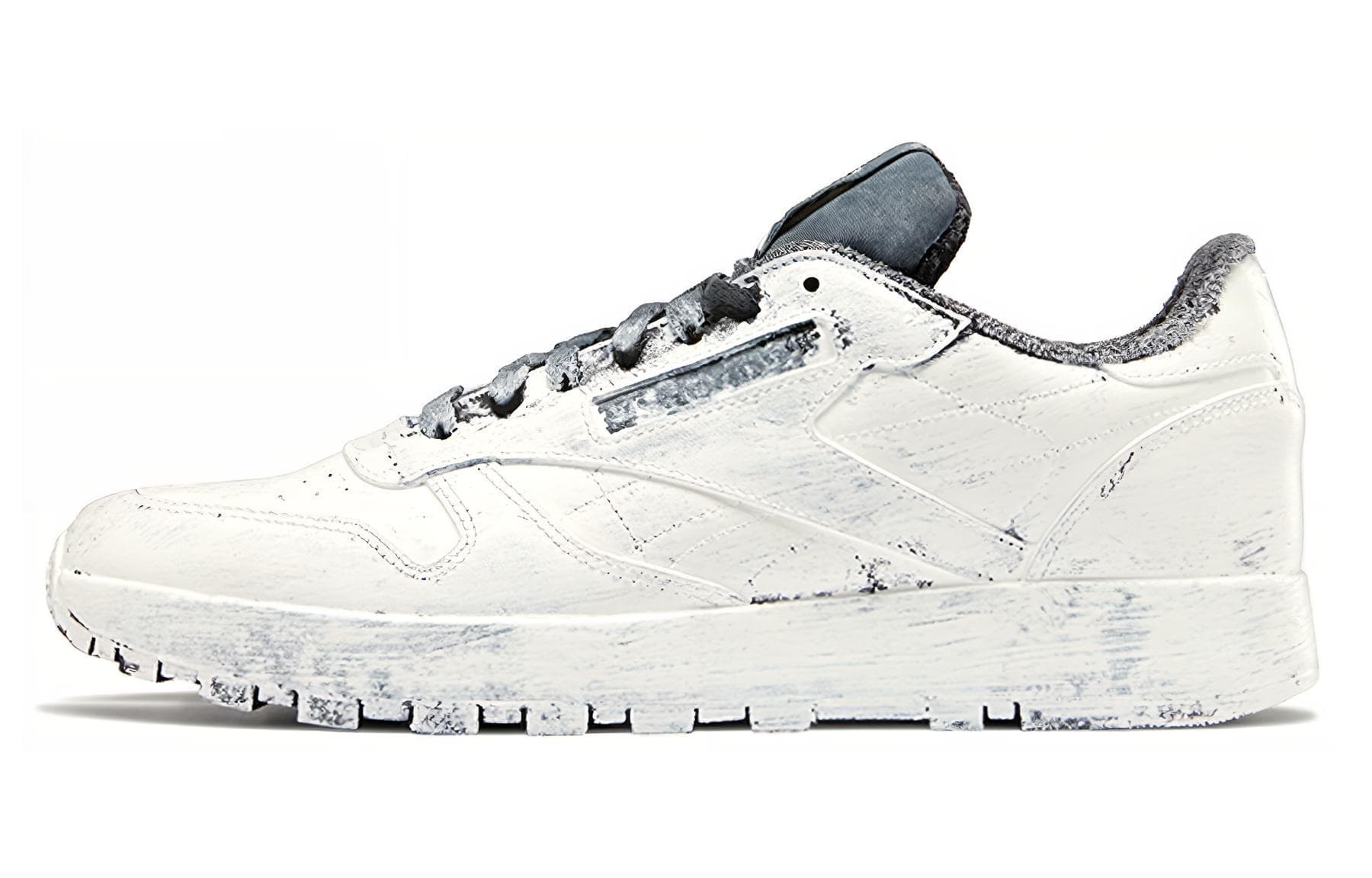 Reebok Classic Leather Tabi Maison Margiela Bianchetto 2