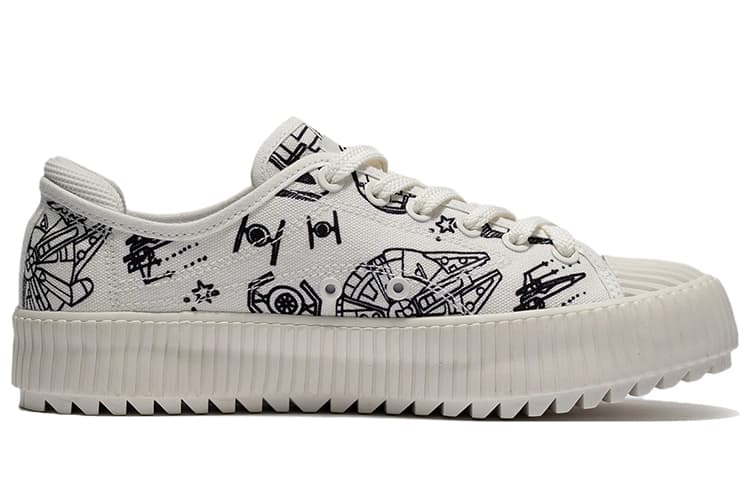 LINING Counterflow Low X Star Wars 'Smoke Grey' Women's 4