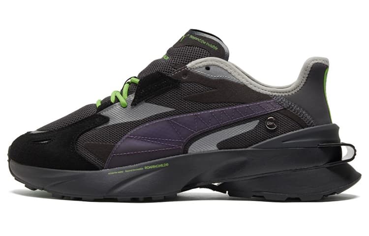PUMA Roaringwild X PUMA Unisex Pwrframe Op 1 Sports Shoes Black 'Blue' 2