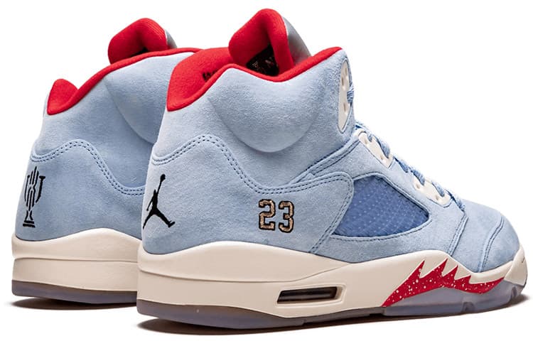 JORDAN 5 Retro Trophy Room Ice Blue 5
