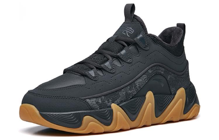Anta Young Generation 2.0 Wear-Resistant Slip-Resistant Low-Top Sports Casual Shoes Black 5