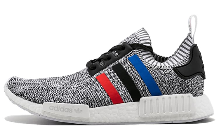 Adidas Originals Nmd R1 Tri Color Stripes White