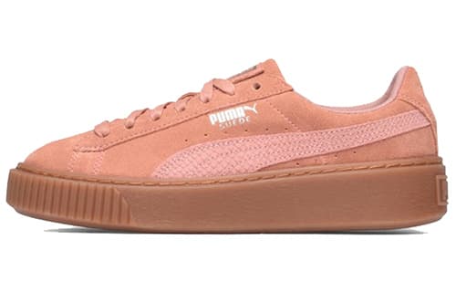 PUMA Suede Platform 'Pink Brown' Women's 2